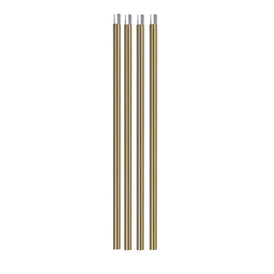 Rods for VINLUZ Brushed Brass Chandelier Lighting Included 4 Rods